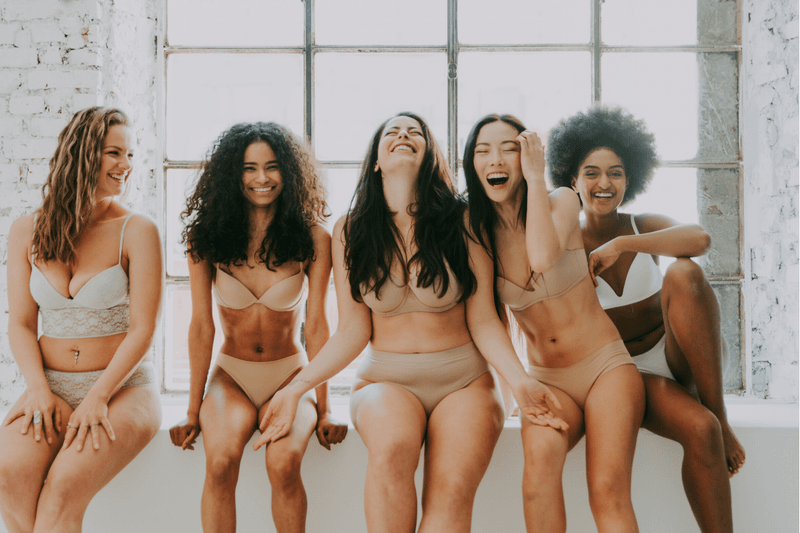 smiling women