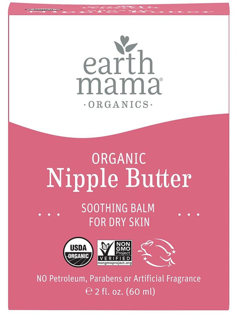 Organic Nipple Butter Breastfeeding Cream by Earth Mama