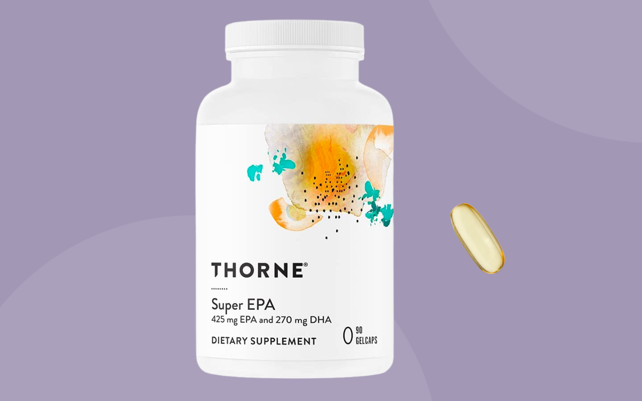 Thorne Super EPA – Omega-3 Fatty Acids EPA 425mg and DHA 270mg ...
